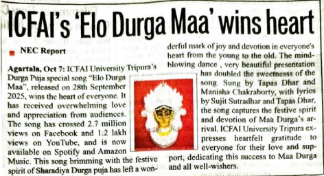 Durga Puja special song wins hearts