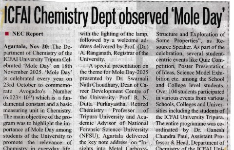 Mole Day Celebration