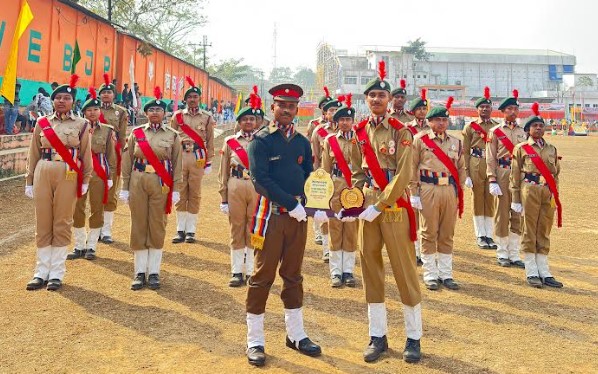 NCC Cadets of ICFAI University Achieve 2nd Position in Republic Day 2026 Parade