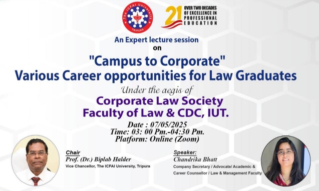 Campus to corporate": Various Career Opportunities For  Law Graduates