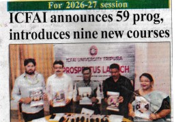 ICFAI launched nine new programs