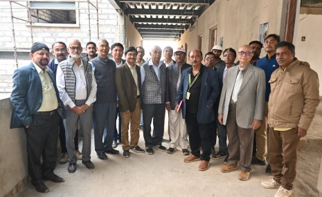 Visit of IBC President to ICFAI University, Tripura for Steel Structure Project Review and Technical Session