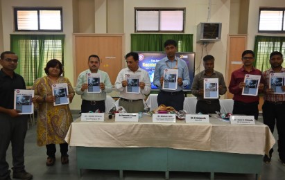 Release of ECE department Newsletter during Workshop on "Recent Technologies" 